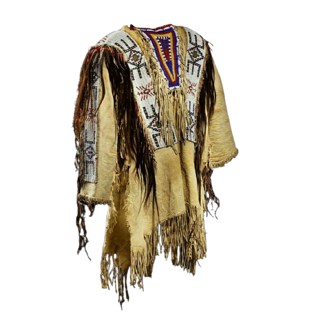 native american dress shirts Men's Inspired Pattern Fleece Western Shirt in Blue & Black all poly Native American War Shirts