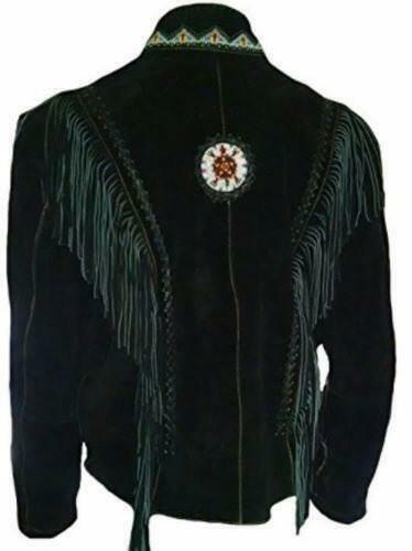 Cowgirl's Western Brown Suede Leather Fringe Jacket WWJ401