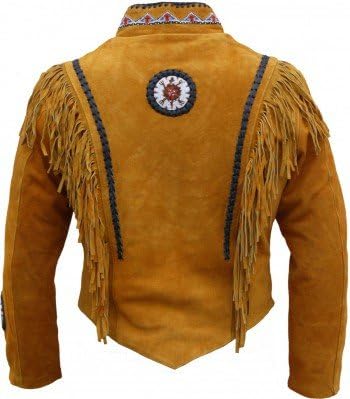 Cowgirl's Western Brown Suede Leather Fringe Jacket WWJ401