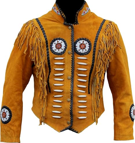 Cowgirl's Western Brown Suede Leather Fringe Jacket WWJ401