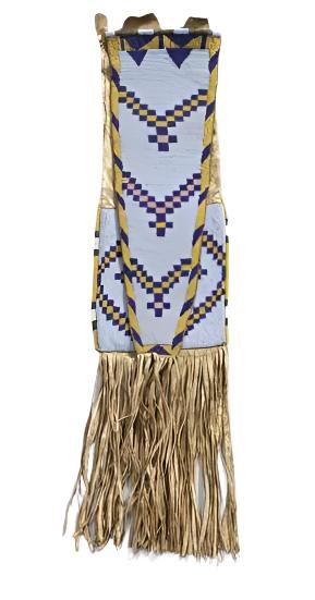 Old Style Native American Beaded Tobacco Pipe Bag NPB245
